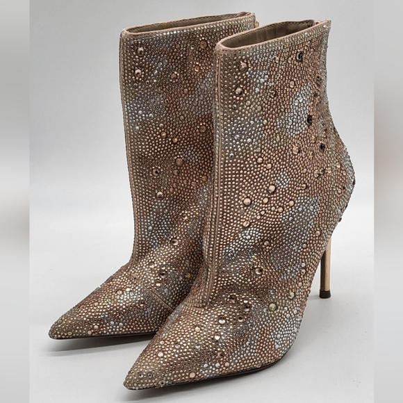 B1530- Steve Madden Viala Gold Rose Size 5.5 NWT - Picture 3 of 14